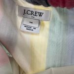J.Crew  lined striped ruffle tank dress cotton colorful vacation 14 cruise mini Photo 6
