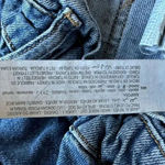 ZARA  Womens High Waisted Cropped Jeans Blue Cotton Pockets Boho SZ 10 #1824 Photo 6