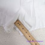 Madewell NEW  Relaxed‎ Denim Shorts in Tile White, 29 Photo 7