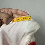 Alice + Olivia Essie Printed Taffeta Dress SEE MEASUREMENTS Photo 4