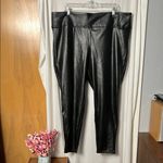 1. State  Black Faux Leather Leggings Size 2X Photo 1