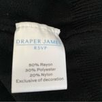Draper James  RSVP Black Crewneck Beaded
Sequin Collar Sweater size Large Photo 9