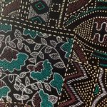 Unique Vintage Michele Leslie 80s Vintage Velvet Vest M Metallic Tribal Boho Photo 10