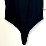 Good American NWT  Super Stretch Jersey Tank Bodysuit in Black - Size: 2 (Medium) Photo 4