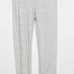 We Wore What  Ribbed Gray Pajama Lounge Leggings Size Small Photo 0