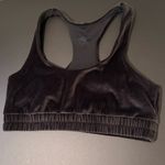 Alo Yoga Alo Velour Glimmer Scoop Neck Bra Photo 1