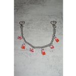 Pink bear and butterfly purse Charm Novelty Chain Strap Photo 1