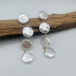 18K Gold Plated Faux Pearl Drop Earrings – Long Statement Dangles White Photo 1