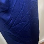 Aidan Mattox Aidan  Royal Blue Satin Dress Size 12 US $195 Photo 3