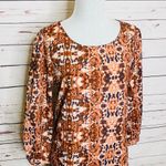 Mustard Seed Long Sleeve Shift Dress Size Medium Photo 5