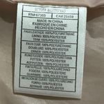 BB Dakota Steve Madden Beige Faux Leather Moto Jacket Asymmetrical Medium Photo 5