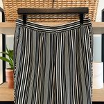 Chico's  Mid-Rise Vertical Stripe Dress Pant Trouser, 4 / Small Photo 1