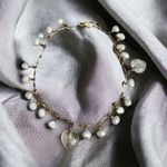 Freshwater Pearl Anklet Gold Photo 0