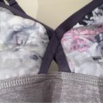 Lululemon If You’re Lucky Bra in Moody Mirage White Deep Navy/Slate/Naval Blue 8 Photo 5