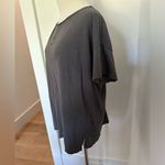 Eileen Fisher $150  Oversized Tee boatneck drop shoulder - Small Photo 4