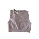 AYBL  violet purple workout crop top tank size small Photo 2