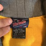 VTG Herman's Sweater Large Yellow‎ Blue Men Yellow Photo 7