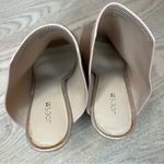 joe's jeans  Honor Open Toe Mule Leather Heels Metallic Rose Gold Women’s 7.5 Photo 6