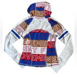 Free People NWT Dawn To Dusk Printed Hoodie in FPM Combo Photo 6