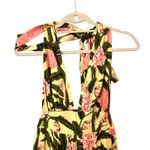 Agua Bendita ‎ X TARGET Peony Botanical Halter Jumpsuit Yellow X-Small Photo 2