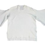 Sunday in Brooklyn  White Mock Neck Bell Sleeve Sweater Size XS, fits like S/M Photo 0