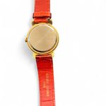 Michelle Louise Women's Red Metallic Buckle Band Analog Watch Leather Hearts Photo 3