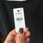 EXPRESS NEW  mini dress long sleeve fit & flare long sleeve square neck piping Photo 4