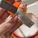 Victoria's Secret Victoria’s Secret Orange Yellow and Pink Lined Strapless Removable Straps Bra Photo 4