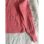 Joie  Women  V-neck Button Closure Wide Sleeve Cardigan Sweater Size M Pink Photo 3