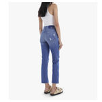Mother Superior The Tomcat Jeans Blue Playing with Scissors Ankle Straight US 25 Photo 2