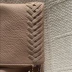 Moda Luxe   Natural Colored Foldover Clutch with Chain Strap and Tassel Photo 1