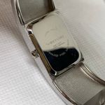 Vernier cuff bangle bracelet watch silver purple tone 20mm quartz 7” running Photo 2