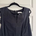Vineyard Vines  Black Scalloped Mini Dress Photo 1