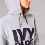 Ivy Park  Tags Gray Oversized Logo Hoodie Size Small Photo 3