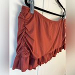 La Blanca  Women’s Plus NWOT Swim Bikini Ruffle Bottom Skirt‎ Cinnamon Size 20 Photo 6