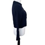 Mango  MNG Wool Blend Navy Blue Button Knit Sweater Cardigan Size XS Photo 6