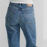 Denim Forum The Marlo High Rise Baggy Jeans in Light Wash 30L Size 29 Blue Photo 1