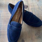 Bettye Muller New York Navy Wool Loafers Size 6 Photo 0