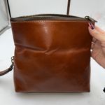Patricia Nash Tan Leather Wristlet Clutch Small Crossbody Style P71501 Bag Photo 11