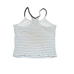 Adidas  Gray and Black Striped Tank Top Photo 3