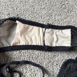 Victoria's Secret  Black Lace Teddy SIZE L Photo 4