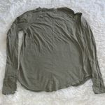 We The Free FP Long Sleeve Top Color Heathered Green Size XS P2P 21.5” NWOT Photo 6