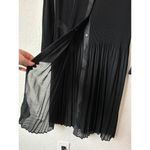 Armani Collezioni  Black Plisse Longline Button Front Cardigan 10 Photo 3