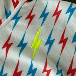 Aviator Nation BOLT EMBROIDERY FLEECE HALF ZIP SWEATSHIRT size small WHITE NWOT Photo 6