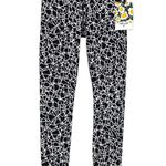 Diane Von Furstenberg DVF x Target Black & White Cracked Athletic Ankle Leggings Size XS Womens NWT Photo 0