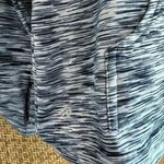 Ideology  Running Turtleneck Long Sleeve Pullover in Marl Marble Blue Medium Photo 1