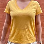 Forever 21 Yellow V Neck Tshirt Photo 0