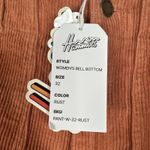 NEW Hammies Womens Bell Bottom Corduroy Pants Rust Burnt Orange Size 32 Flare Photo 6