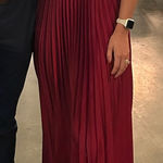 Abercrombie & Fitch Abercrombie Giselle Pleated Cut-Out Maxi Dress Photo 0