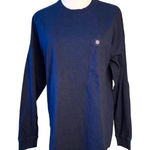 Simply Southern AX9 E608 Graphic T-shirt "Sail Away" Navy Blue LS Shirt Small Photo 0